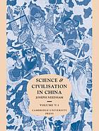 Science and Civilisation in China: Volume 5, Chemistry and Chemical Technology; Part 1, Paper and...