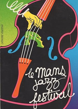 Le Mans Jazz Festival Postcard