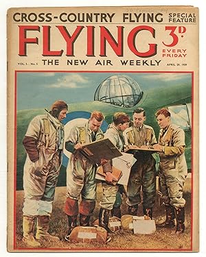 Cross-Country Flying [in] Flying: The New Air Weekly - Vol. 3, No. 5, April 29, 1939