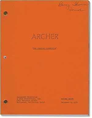 Archer: The Turkish Connection (Original screenplay for the 1975 television episode)