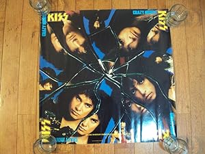 Promo Kiss Poster Crazy Nights Polygram 1987 25 x 25