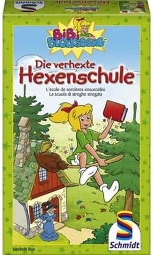 Schmidt Spiele 51129 - Bibi Blocksberg, Die verhexte Hexenschule