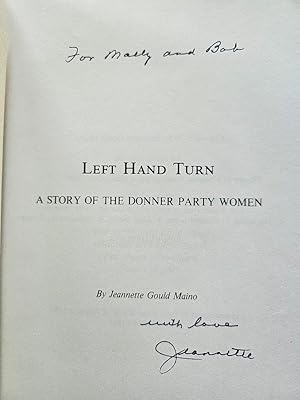 Left Hand Turn - A Story of the Donner Party Women