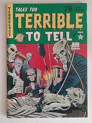 Tales Too Terrible To Tell - Number 7 Seven - Terrology - Winter 1992-93