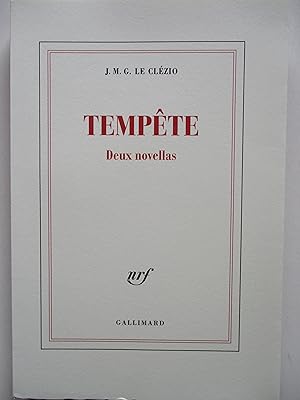 Tempête / Deux novellas
