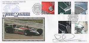Nigel Mansell 1996 Rare Benham Hand Signed First Day Cover