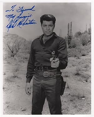 Dale Robertson Cowboy Western Film 10x8 Hand Signed Photo
