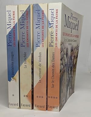 Intégrale en 4 volumes de Les Enfants de la Patrie / tome 1: Les pantalons rouges / tome 2: La tr...
