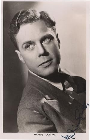 Marius Goring The Red Shoes Antique Hand Signed Photo