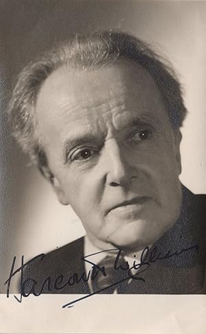 Harcourt Williams Shakespeare Old Vic Theatre Director Hand Signed Photo