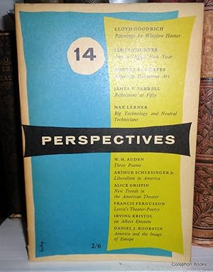 Perspectives. Monthly Journal of Literature, Art, Music. No 14. Winter 1956.