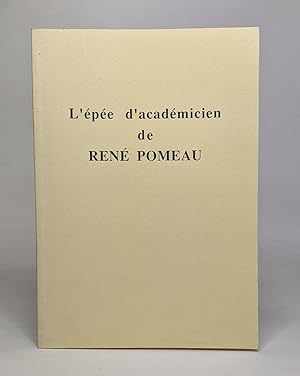 L'épée d'académicien de René Pomeau