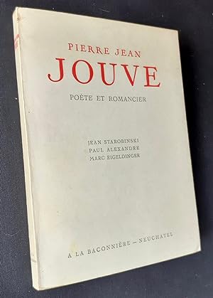Pierre Jean Jouve poète et romancier.