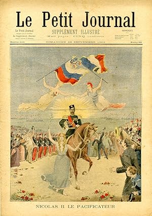 "LE PETIT JOURNAL N°566 du 22/9/1901" NICOLAS II LE PACIFICATEUR / ASSASSINAT DE M. MAC-KINKEY, p...
