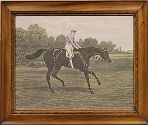 "Jockey Up on Racehorse" by Harrington Bird (1846-1936)