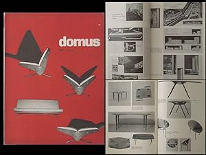 DOMUS n°303 1955 VILLA PLANCHART CARACAS, GIO PONTI, SOTTSASS, TECNO, BORSANI