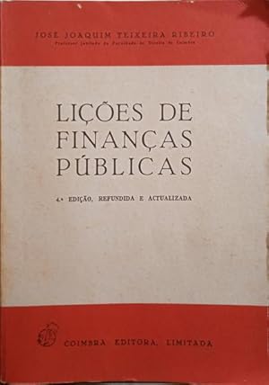 LIÇÕES DE FINANÇAS PÚBLICAS. [4.ª EDIÇÃO]