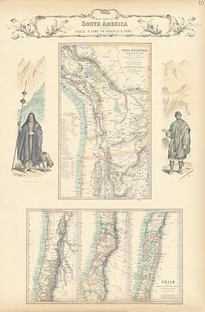 West Coast of South America including Chile & part of Bolivia & Peru // Peru-Bolivian Tablelands;...