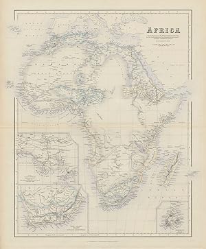 Africa with the discoveries to 1855 of Livingstone, Barth, Vogel, & of the Chadda Expedition, fro...