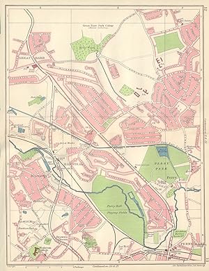 Map sections 12-13 [Great Barr - Hamstead - Perry - Brown's Green - Perry Barr - Handsworth]