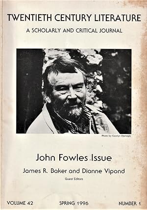 Twentieth Century Literature--John Fowles Issue