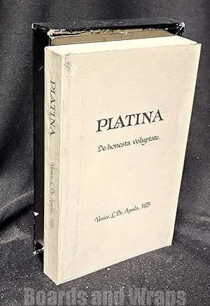 Platina The First Dated Cookery Book