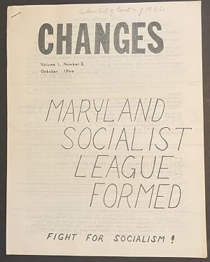 Changes. Vol. 1 no. 2 (October 1966)