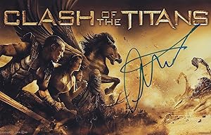 Luke Evans Clash Of The Titans 12x8 Giant Hand Signed Photo