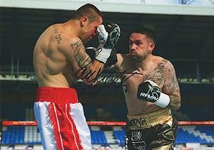 Paul Smith British Boxing Champion 12x8 Hand Signed Photo