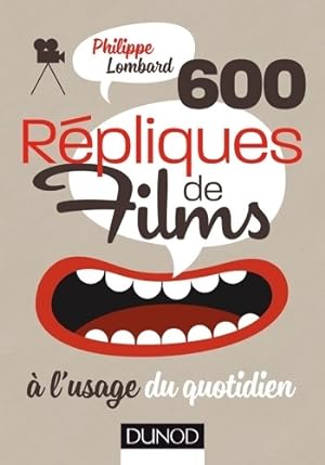 600 r pliques de films   l'usage du quotidien - Philippe Lombard