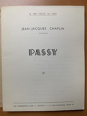 Passy - Le Vrai visage de Paris