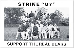 Poster: Strike "87" - Support the Real Bears