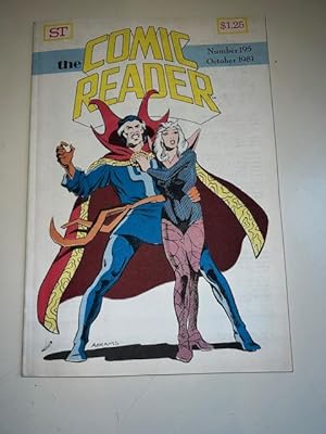 The Comic Reader Number 195 - Oct. 1981
