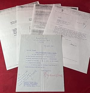 Raymond Chandler Autograph Letter Signed (TLS) to Publisher Desmond Flower