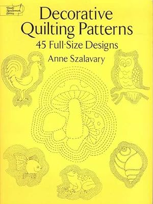 Decorative Quilting Patterns - 45 Full-Size Designs