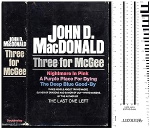 Three for McGee -- Nightmare In Pink, A Purple Place for Dying, and The Deep Blue Good-By (SIGNED)