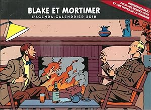 Blake et Mortimer agenda - calendrier 2016