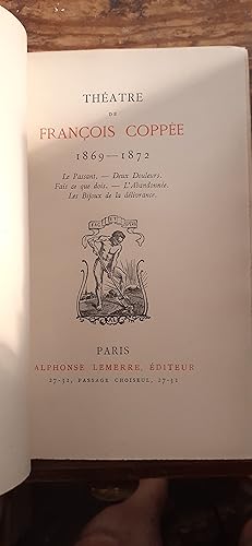 théatre 3 tomes 1869-1881