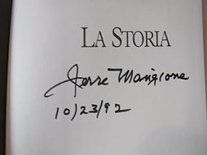 La Storia: Five Centuries of the Italian American Experience (SIGNED)