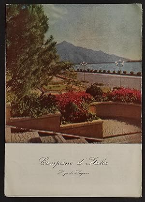 Depliant Campione d'Italia - Lago di Lugano