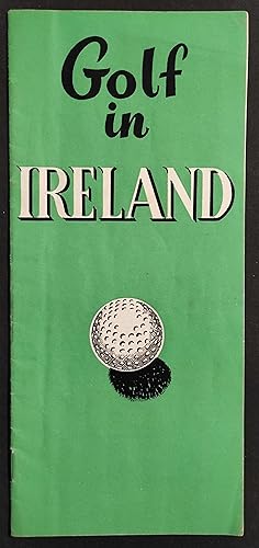Opuscolo Golf in Ireland - H. Longhurst