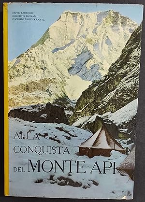 Alla Conquista del Monte Api - M. Rosenkrantz - Ed. Ceschina - 1955