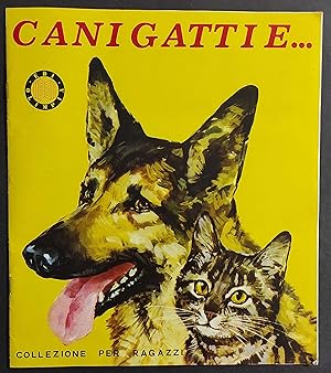 Cani e Gatti - Collezione per Ragazzi - Ed. Olimpia - Album Figurine non completo - 1975