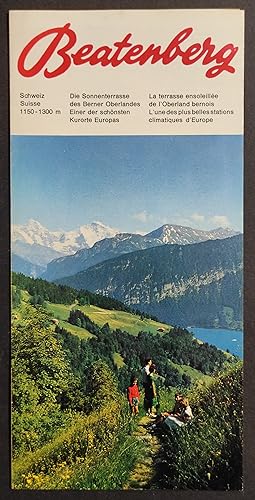 Depliant Beatenberg - The Sunny Terrace of Bernese Oberland