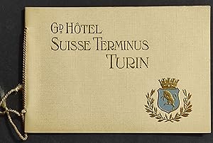 Opuscolo Gd Hotel Suisse Terminus Turin - A. Trub & Cie