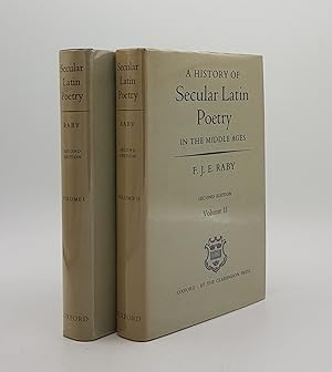 A HISTORY OF SECULAR LATIN POETRY IN THE MIDDLE AGES Volume I [&] Volume II