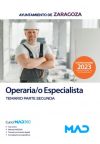 Operaria/o Especialista. Temario parte segunda. Ayuntamiento de Zaragoza