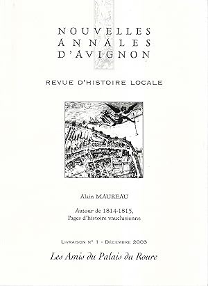 Nouvelles Annales d'Avignon