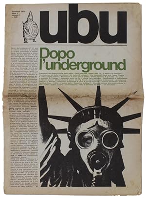 UBU - Anno 1 Numero 1, dicembre 1970: