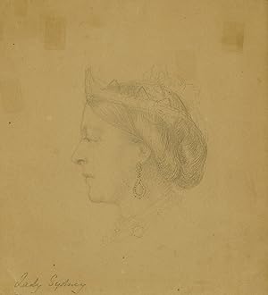 Portrait of Lady Sydney (Mitford) Bowles; Baronness Redesdale